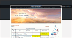 Desktop Screenshot of antrimcameraclub.org.uk